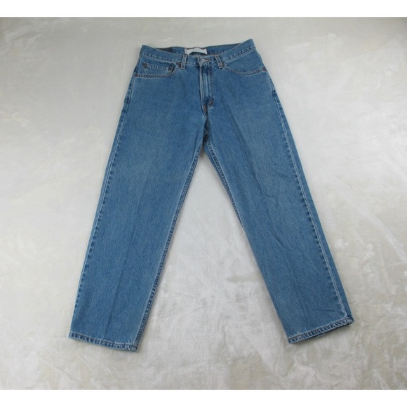 Levi's Other - VINTAGE Levi's 550 Pants Mens 32 Blue Denim Jeans Relaxed Fit Pockets‎ 32X29*